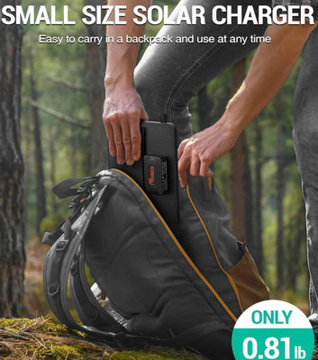10W Portable Solar Charger Bank per campeggio 5V 2A impermeabile IPX4