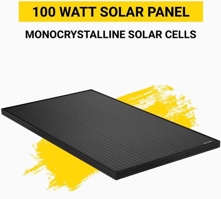 Pannelli solari monocristallini da 100 W per balconi per edifici commerciali