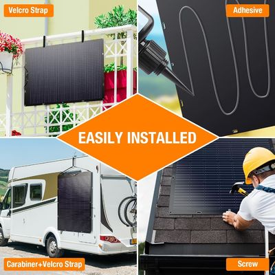 120W 21,7V pannelli solari flessibili pieghevoli per camper camper camper coperture