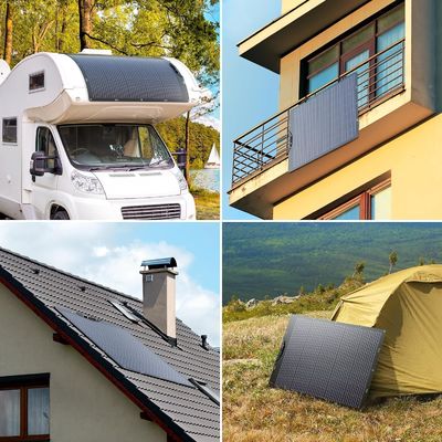 120W 21,7V pannelli solari flessibili pieghevoli per camper camper camper coperture