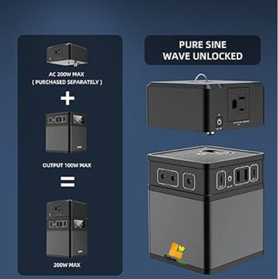 FTB200 AC 200W-14002 batteria solare agli ioni di litio per impianti di energia solare