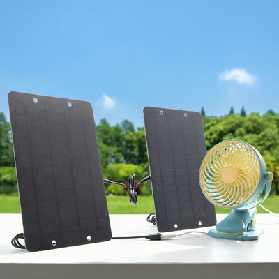 Mini pannello solare fotovoltaico portatile caricabatterie USB 5v 6w OEM