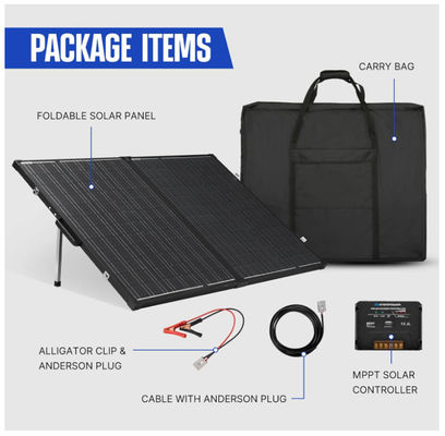 160W copertura solare pieghevole pannelli solari BIPV monocristallini leggeri