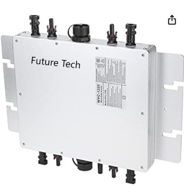FTB1200 PV Solar Micro Inverter Sistema di generazione di energia con bianco