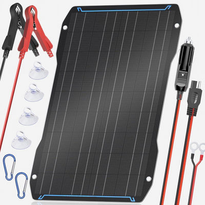 Acqua resistente 30 Watt pannello solare flessibile caricabatterie per auto portatile