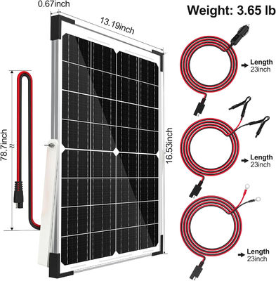 25W batteria solare caricabatterie manutenzione 12V per auto moto