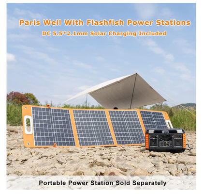 Caricabatterie solare pieghevole da 18V a 100W