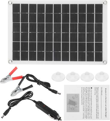 Pannello solare portatile leggero Cella monocristallina 100W 12/24V Usb Output