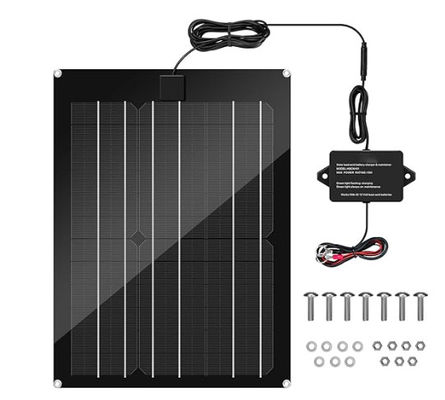 Kit di pannelli solari FTBM15 Controller di carica MPPT incorporato impermeabile con nero