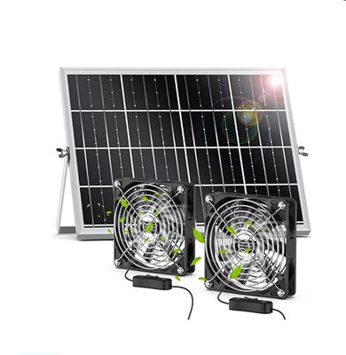 FTBM22 Ventilatore a energia solare, kit di ventilatori solari con pannello solare da 22 W IP67 impermeabile
