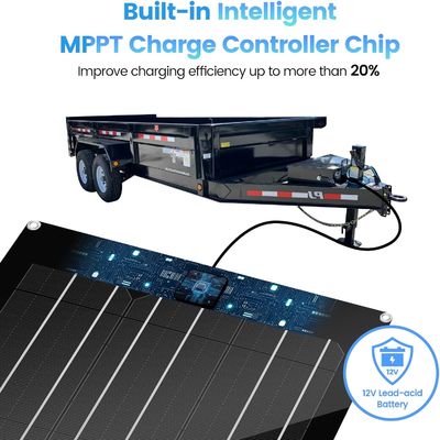 Trickle Car Solar Battery Maintainer Charger per RV 15W 12V