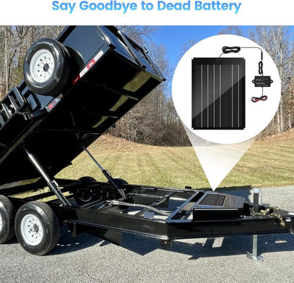 Trickle Car Solar Battery Maintainer Charger per RV 15W 12V