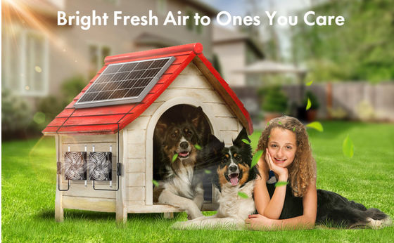 FTBM22 Ventilatore a energia solare, kit di ventilatori solari con pannello solare da 22 W IP67 impermeabile