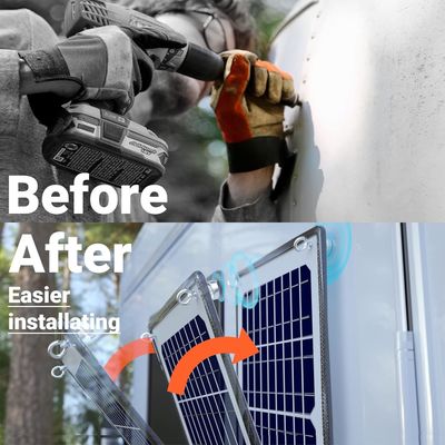 10W 12V Magnetico caricabatterie solari Trickle mantenitore impermeabile per barca