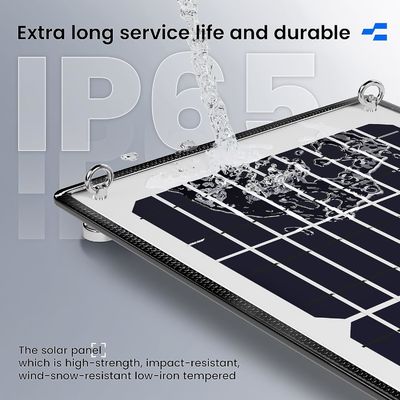 10W 12V Magnetico caricabatterie solari Trickle mantenitore impermeabile per barca
