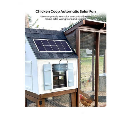 FTBM30 Kit di ventilatori a pannello solare, 30W, alimentato a energia solare, portabile resistente alle intemperie IP65