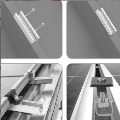 Accesori per pannelli solari di alluminio leggero impermeabile