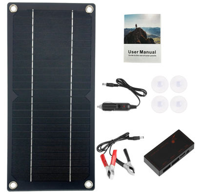 USB Silicio monocristallino pannelli portatili di caricabatterie solare emergenza 5V