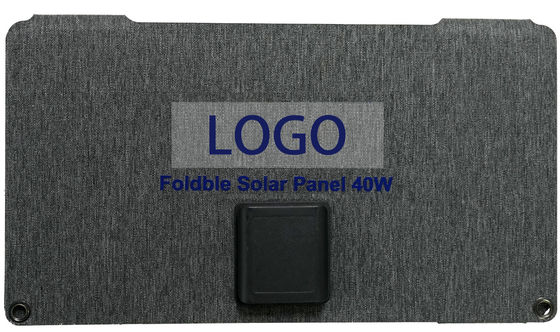 FT40W pannello solare pieghevole 40W pannello solare pieghevole impermeabile IP65 con nero